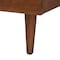 Baxton Studio Graham Mid-Century Ash Walnut Finished Wood Queen Size Platform Bed with Built-In Nightstands 226-12893-ZORO - alternate 5